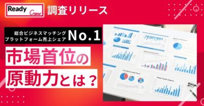Rue(即購入歓迎)① レディクルが総合ビジネスマッチングプラットフォーム売上シェア6年